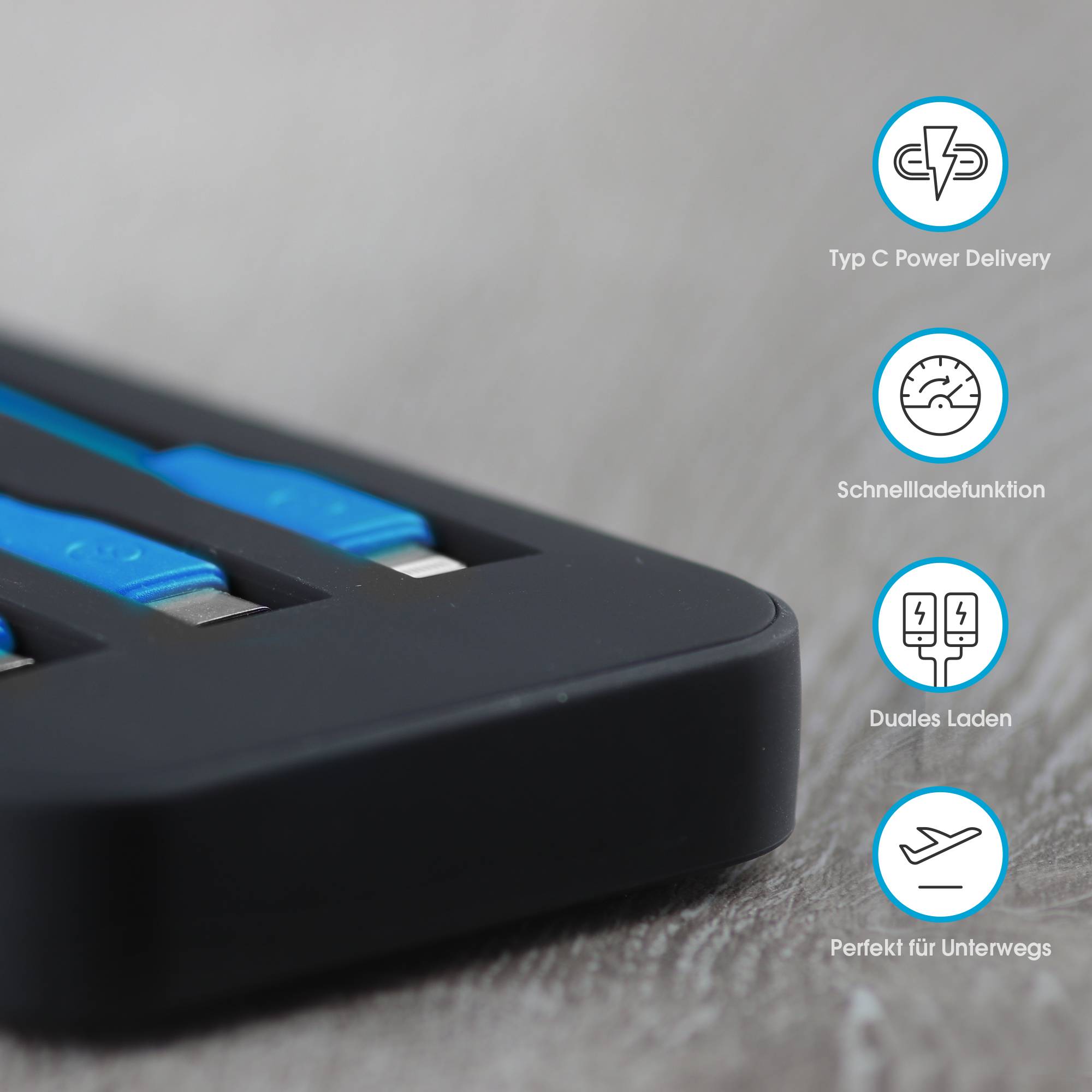 Xlayer Power bank 10000 mAh LiPo Black-3
