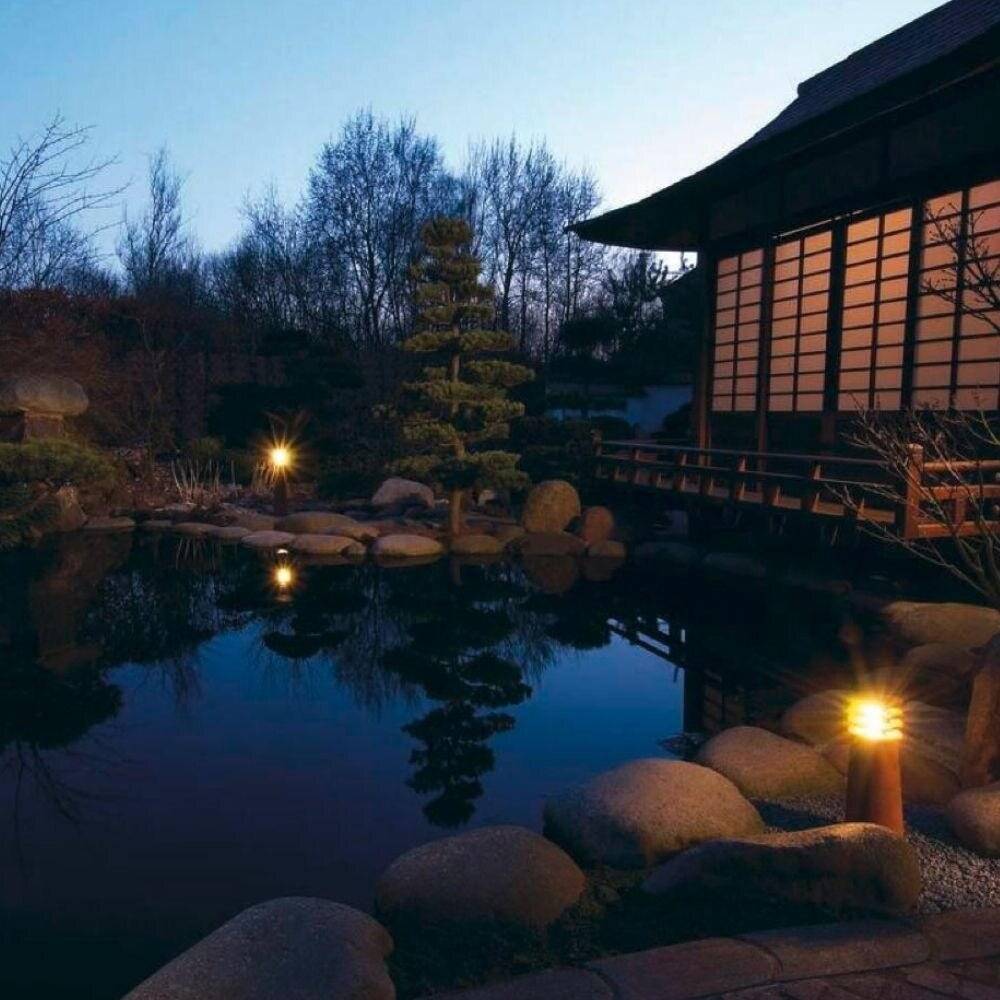 SLV 229020 Rusty Round 40 Outdoor free standing light Energy-saving bulb E-27 11 W Iron (rusty)-2