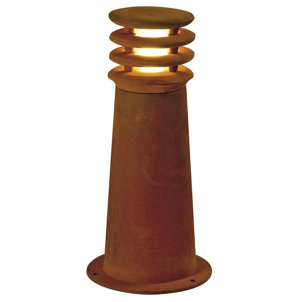 SLV 229020 Rusty Round 40 Outdoor free standing light Energy-saving bulb E-27 11 W Iron (rusty)-3
