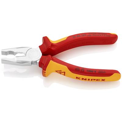 Knipex 01 06 160 VDE Comb pliers 160 mm DIN EN 60900, DIN ISO 5746 