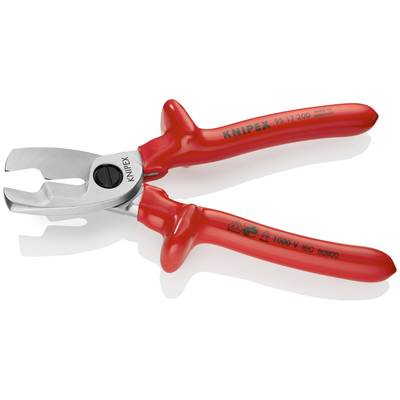 Knipex KNIPEX 95 17 200 Cable cutter Suitable for (cable stripping) Single/multi-core aluminium and copper cables 20 mm 