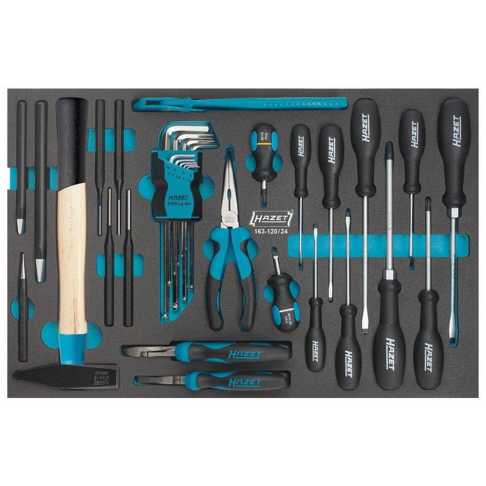 Hazet 163-120/24 Tool kit Trades person 24-piece-1