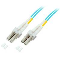 EFB Elektronik O0312.10 Fibreglass FO Cable 10.00 m Turquoise [1x LC plug - 1x LC plug] 50/125 µ Multimode OM3-1