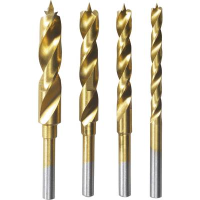 Dremel 26150636JA Wood twist drill bit set 4-piece 3 mm, 4 mm, 5 mm, 6 mm  Cylinder shank 1 Set