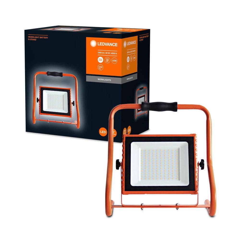 LEDVANCE WORKLIGHTS BATTERY 30W LED industrial light 30 W 2400 lm Cool white 4058075576513-1