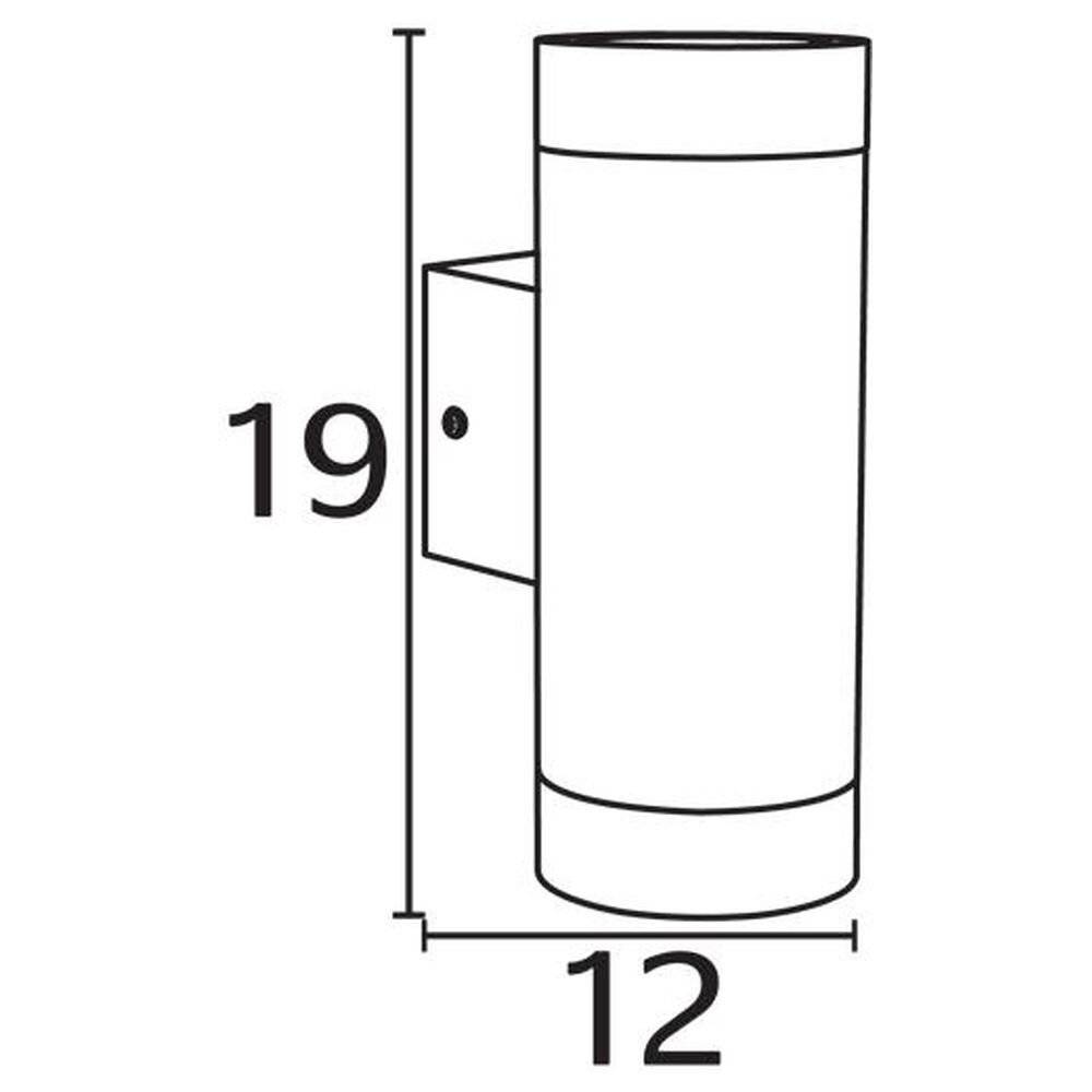 Nordlux Tin Maxi 21519901 Outdoor wall light GU10 White-2