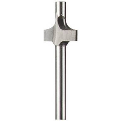 Wood drill bit, consisting of a metallic shaft with a sharp, cross-shaped cutting head.