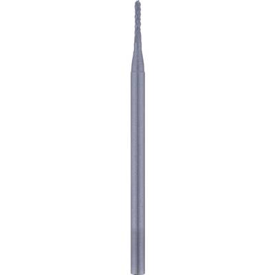 A blue pen with a pointed cap.