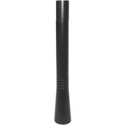 Eufab 17561 Aluminium Car monopole antenna Black  