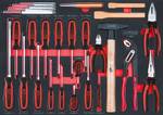 SCS pliers and screwdriver set, 27-part in 1/1 system insert