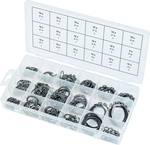 Assortment of snap-rings, outer + inner, 225-piece
