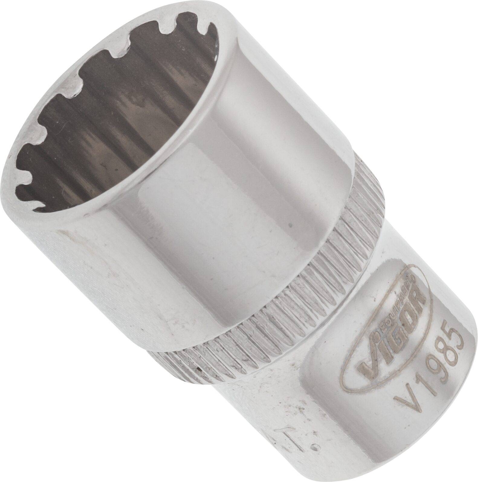 Vigor V1985 Hex head Bits 12 mm 1/4" (6.3 mm)