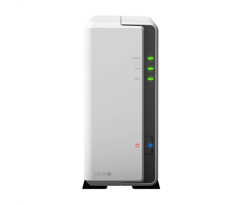 Synology DiskStation DS120j NAS server casing 1 Bay Hardware encryption DS120J-5