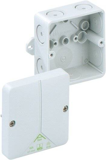 Spelsberg 80390788 Joint box (L x W x H) 80 x 80 x 52 mm Grey IP65 1 pc(s)-2