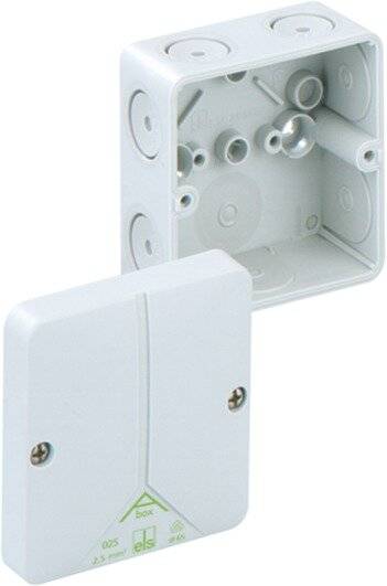 Spelsberg 80290701 Joint box (L x W x H) 80 x 80 x 52 mm Grey IP65 1 pc(s)-2