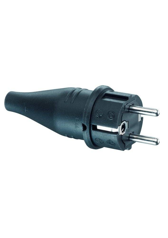 ABL Sursum 1419190 Safety plug Rubber 230 V Black IP44-2