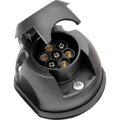 SecoRüt 20145 Trailer socket [7-pin socket - 7-pin plug] ABS plastic