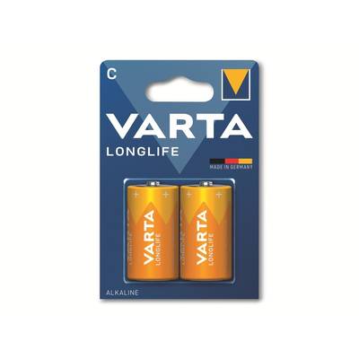 Varta LONGLIFE C Bli 2 C battery  Alkali-manganese 7600 mAh 1.5 V 2 pc(s)