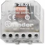 Impulse changeover switch Flush mount Finder 26.01.8.024.0000 1 maker 24 V AC 10 A 2500 VA 1 pc(s)