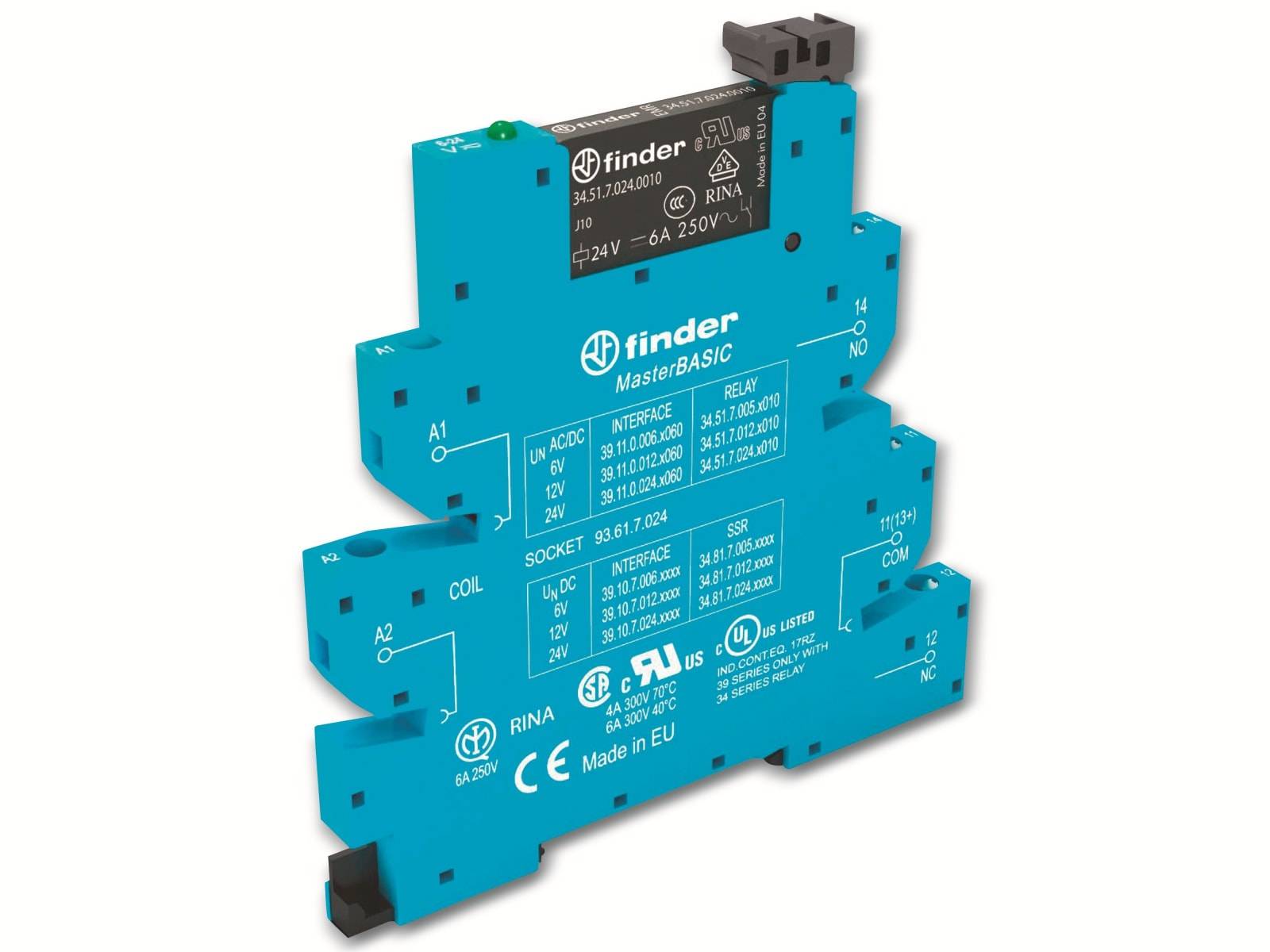 Finder 39.11.0.024.0060-1 - MasterBASIC Electromechanical Relay ...