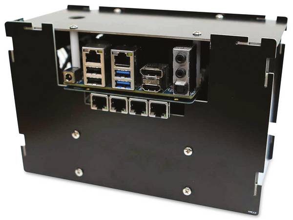 ODROID H3-CASE 5 SBC housing   Black