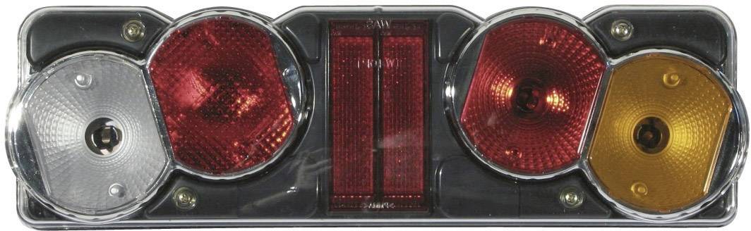 SecoRüt HGV tail light Turn signal, Brake light, Tail light, Reversing lamps, Reflector right 12 V, 24 V Clear glass-1