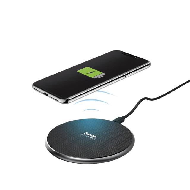 Hama Wireless charger 2000 mA QI-FC10 188318 Outputs Inductive charging standard Black-2