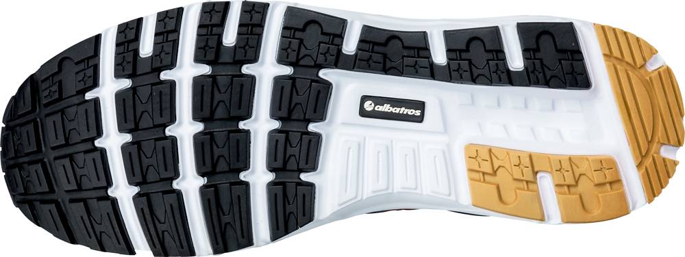 Albatros AER55 IMPULSE BLUE ORANGE LOW S1P ESD HRO SRA 647510329000042 Protective footwear S1 Shoe size (EU): 42 Blue, O-4