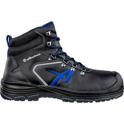 Albatros Unit Bau Mid 631861256000046  Safety work boots S3 Shoe size (EU): 46 Black, Blue 1 Pair