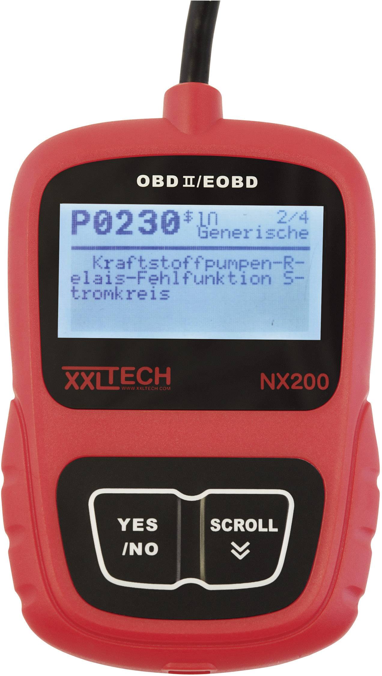 *XXLTech NX200 OBD2 OBD 2 II CAN Tester Scanner Diagnosegerät Volvo Ford Renault 
