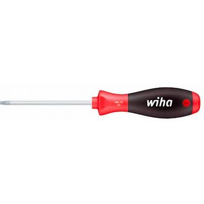 Screwdriver with ergonomic handle and metal blade, 'wiha' brand, suitable for craft and DIY work.