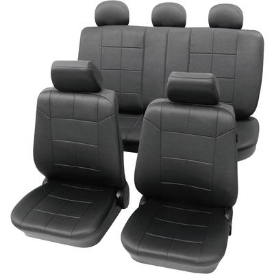 Petex 22574901 Dakar SAB 1 Vario Plus Seat covers 17-piece Polyester Anthracite 