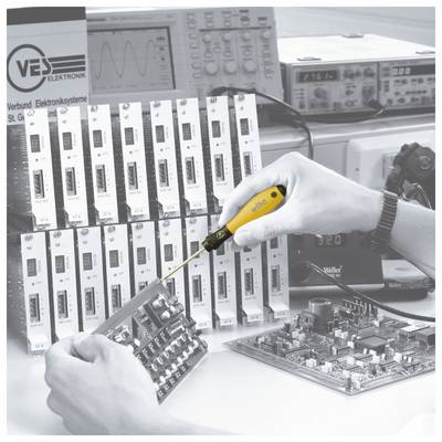 Wiha 362SF ESD T5x60 ESD Torx screwdriver Size (screwdriver) T 5 Blade length: 60 mm DIN EN 61340-5-1-1