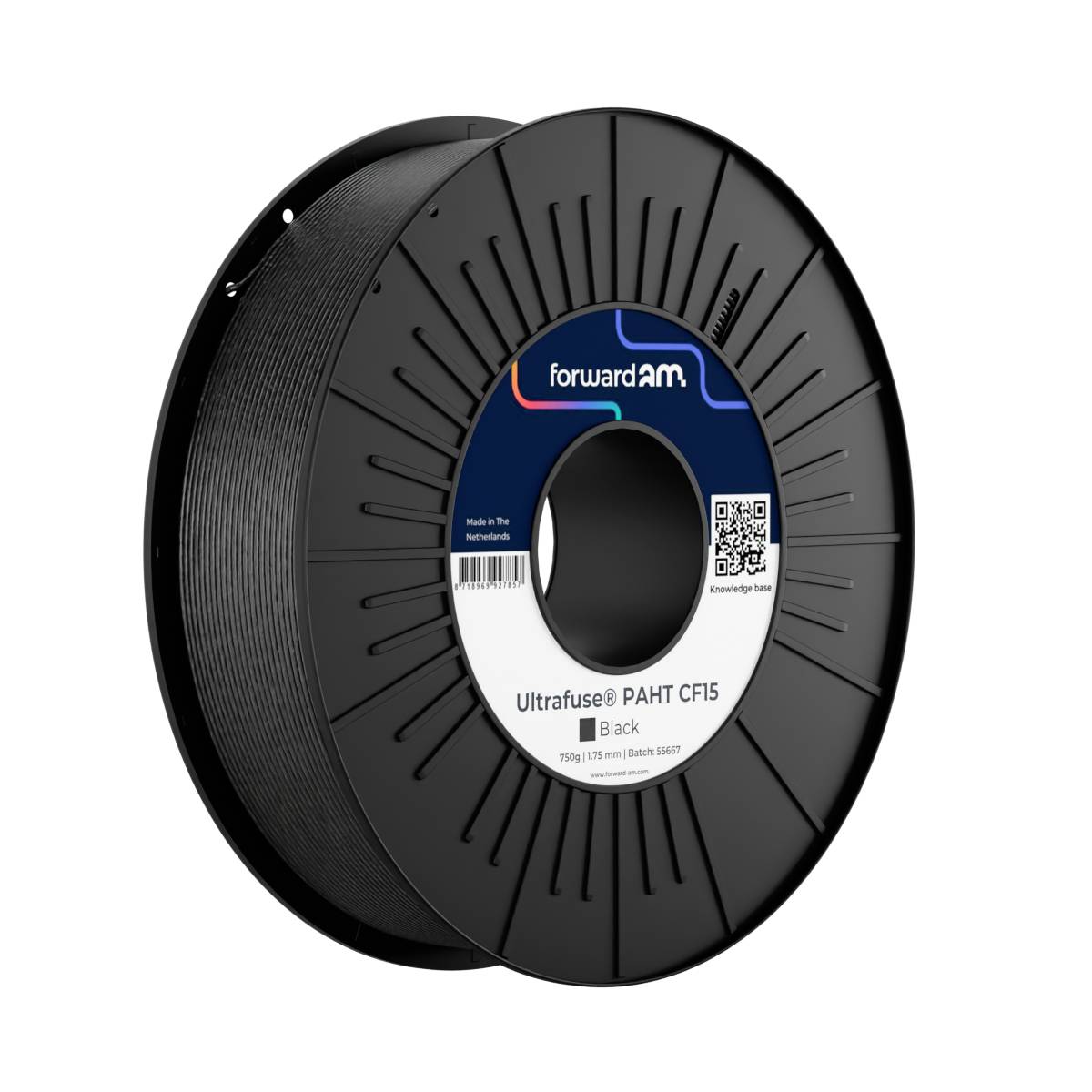BASF Ultrafuse PAHT-4500b075 PAHT-4500b075 Filament PA 2.85 mm 750 g Black 1 pc(s)-2