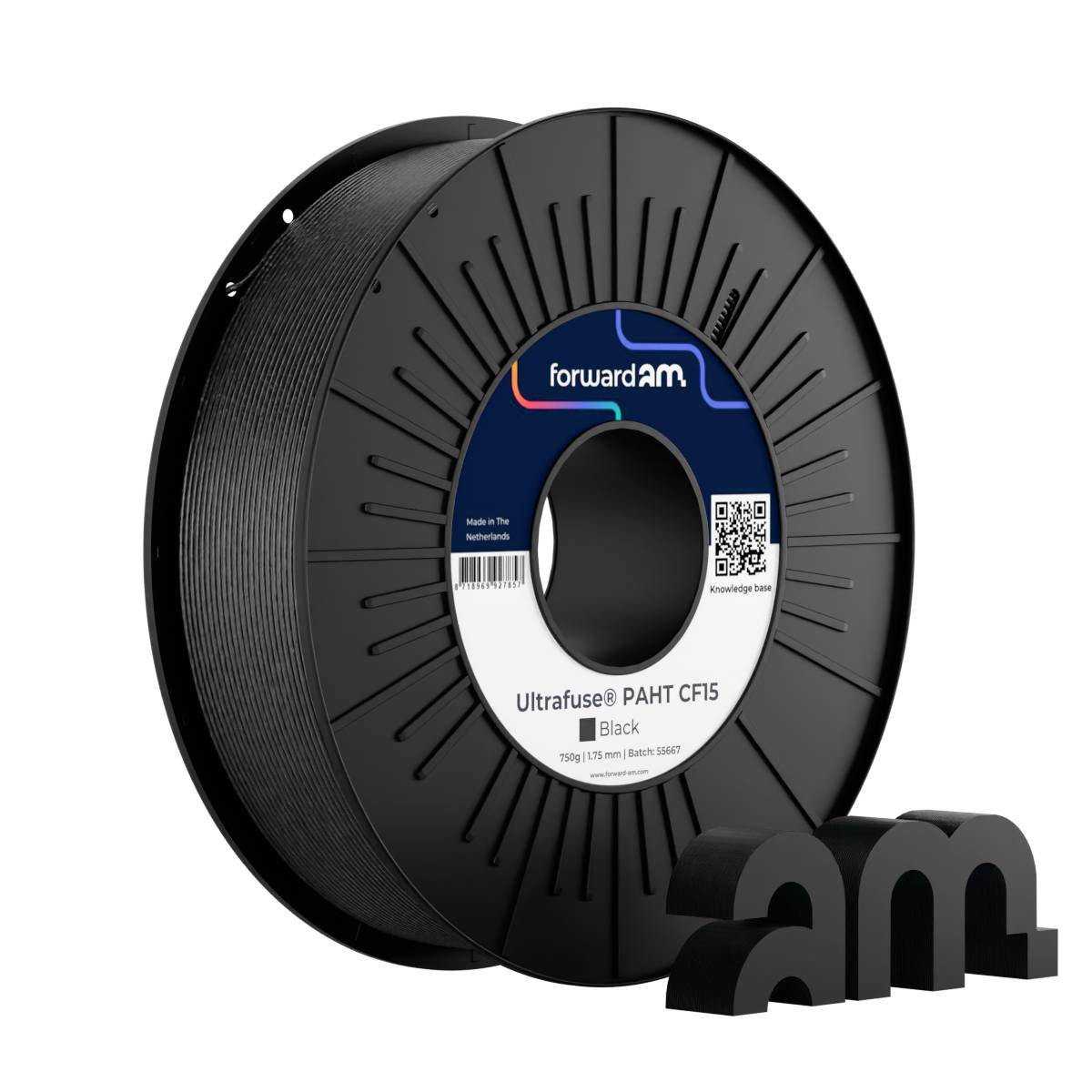 BASF Ultrafuse PAHT-4500b075 PAHT-4500b075 Filament PA 2.85 mm 750 g Black 1 pc(s)-3