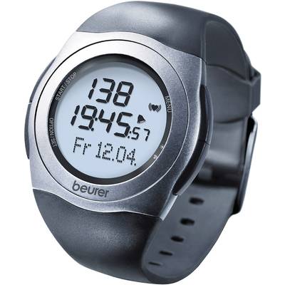 Beurer PM 25 Heart rate monitor watch with chest strap     Black-grey