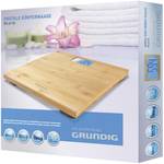 Digital weighing scale with real bamboo
