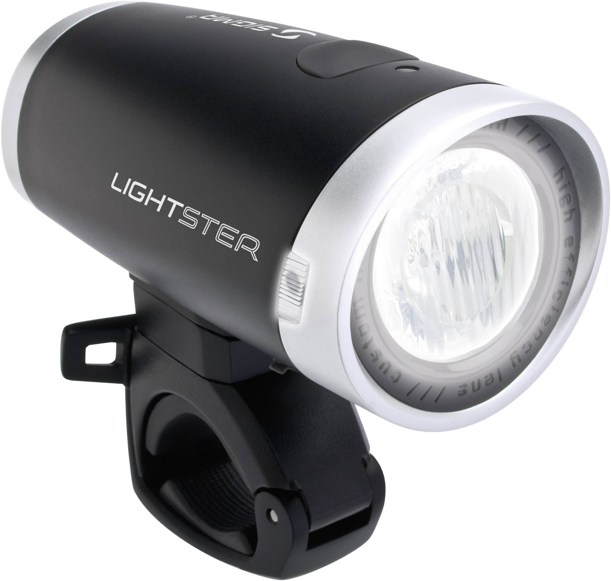 Sigma light set Lightster, Cuberider ll LED (monochrome) rechargeable, battery-powered Silver | Conrad.com