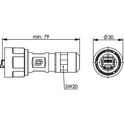 Telegärtner 100007457 Telegärtner 100007457 N/A 100007457 Plug, straight Metal 1 pc(s) 100007457 Plug, straight Metal 1 -2