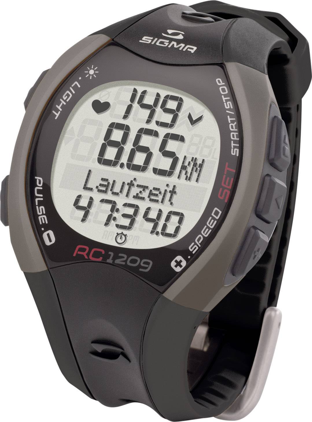 Sigma Heart rate monitor watch with chest strap
