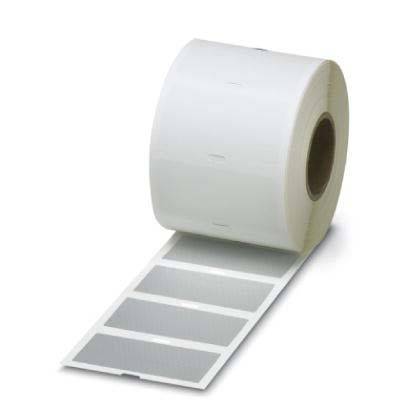 Phoenix Contact 0800347 EMLS (15X9)R SR Warning sign Fitting type: Adhesive Writing area: 9 x 15 mm Silver No. of markers: 2500 1 pc(s)