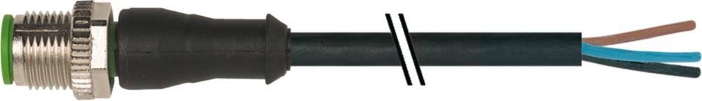 Murrelektronik 7000-12001-6230150 Sensor/actuator connector M12 x 1 Plug, straight 1.50 m No. of pins (RJ): 3 1 pc(s)-0