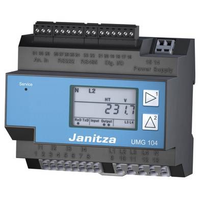 Janitza UMG 104 Network diagnostics 3-phase, 1-phase Data logger-2