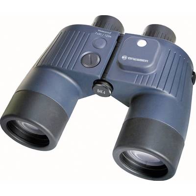 Bresser Optik Navy binoculars Binocom GAL 7 x 50 mm Porro prism Blue 1866805