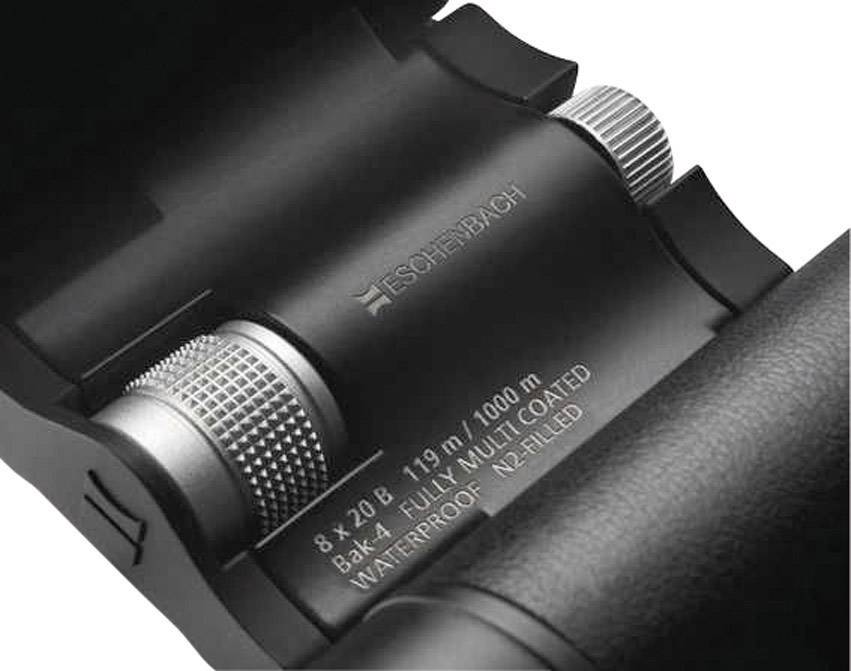 Eschenbach Binoculars Club 8x20 B 8 x 20 mm Amici roof prism Black (rubberized) 4264820-7