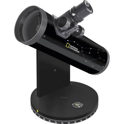 Reflector telescope National Geographic 76/350, DOBSON Azimuthal Dobson, Magnification 18 up to 117 x