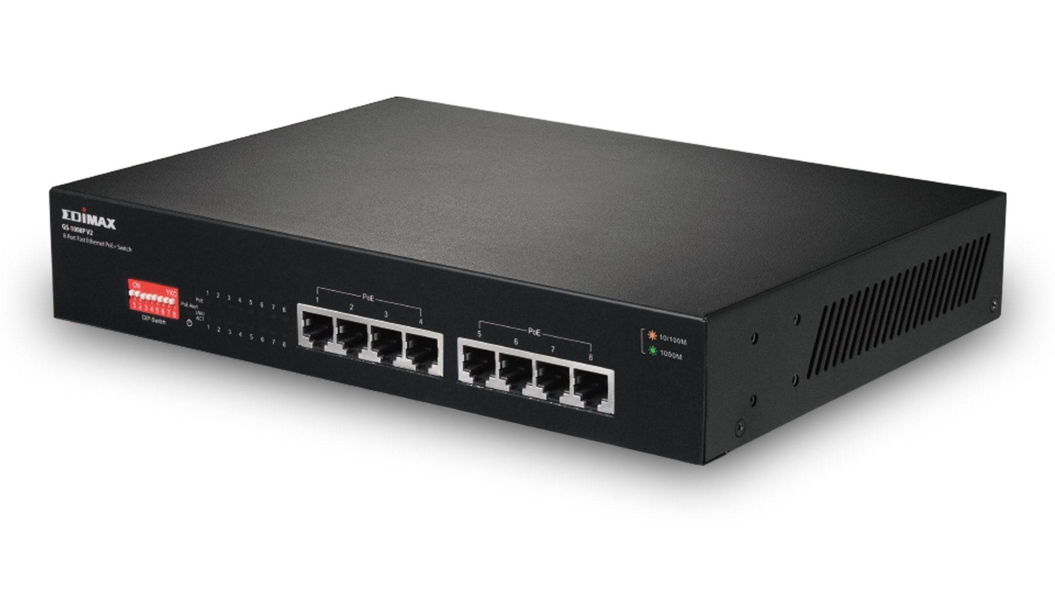 Symbol image for EDIMAX GS-1008P V2 GS-1008P V2 Network switch 8 ports 10 MBit/s