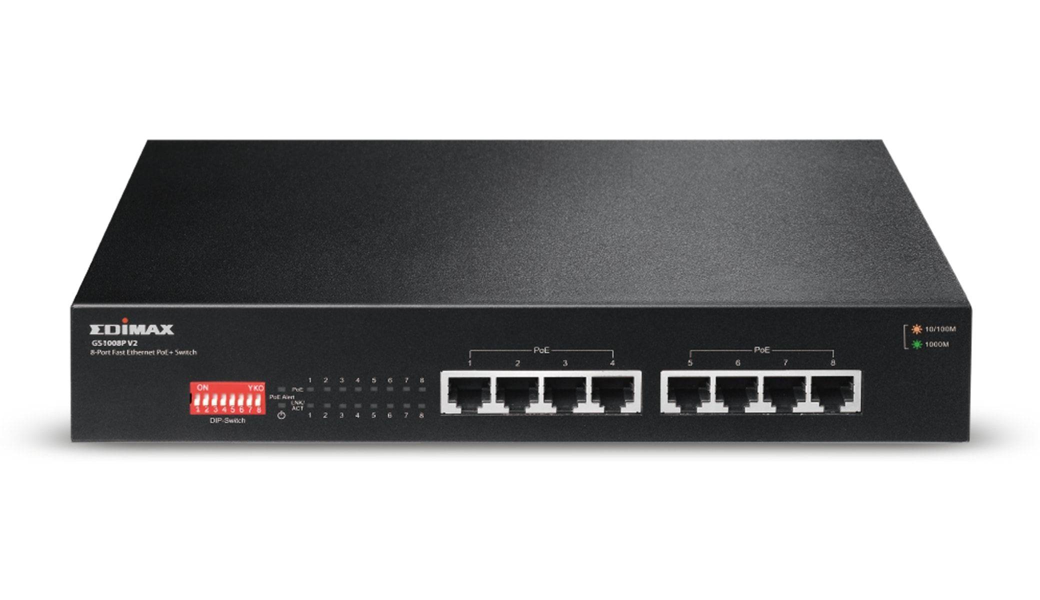 Symbol image for EDIMAX GS-1008P V2 GS-1008P V2 Network switch 8 ports 10 MBit/s