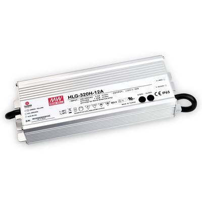 Mean Well HLG-320H-36B LED driver, LED transformer  Constant voltage, Constant current 320 W 8.9 A 18 - 36 V DC dimmable