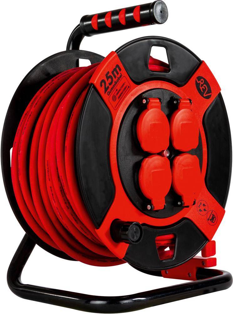 REV 0010305612 Cable reel 25.00 m Black PG plug-2